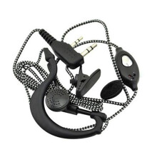 2PIN Earpiece Headset Mic for Radio Security Walkie Talkie High Quality Ear Hook Earbud Interphone for UV5R