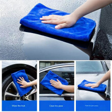 5 Pièces Chiffons de Nettoyage en Microfibre Non Pelucheux Chiffons de Nettoyage en Microfibre pour Vitres de Voiture Serviettes de Nettoyage