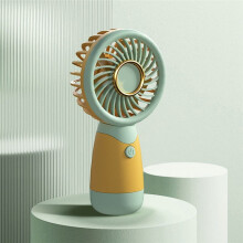Handheld Fan Border Small Fan Handheld Pocket Fan Portable USB Rechargeable Fan Gift Silent,A