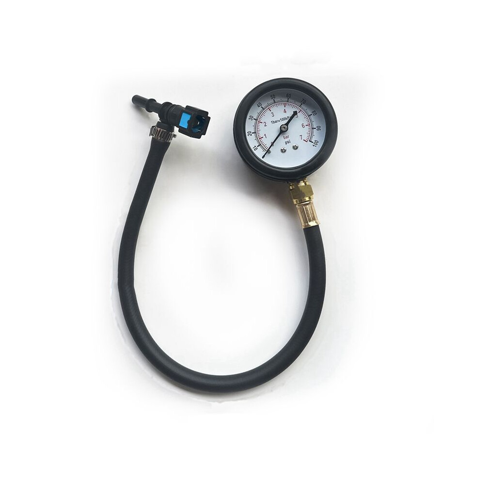 Fuel Pressure Test Kit Fuel Pressure Gauge Fuel Injection Pump Pressure Tester Gauge Kit For Car, Motorcycle, Truck 6031977053250