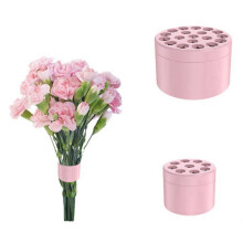 2PCS Spiral Ikebana Stem Holder, Bouquet Twister for Flower Arrangement,Gift for Mom Wife B