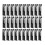 30Pcs Gridwall Hooks Hangers,Grid Panel Hooks Grid Wall Hook Grid Wall Accessories Wire Grid Hook Grid Shelf Hooks Black 1