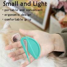 Knotting Comb for Cats, Pet Knotting Comb de Knotting Comb for Dog Pet Hair Removal Tool Cat Dog Grooming Black