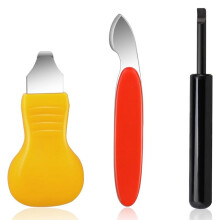 3 PCS Outil de Retrait Du Dos de la Montre Pry Ouvre-Boîtier Arrière de la Montre Kit D'Outils de Réparation de Remplacement de Batterie