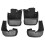 Car Mud Flaps for   2006-2011 Mudflaps  Guards Mudguards  Front & Rear 4