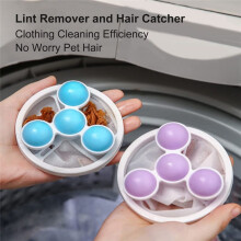 3PCS Reusable Hair Filter Cleaner for Laundry Mesh Lint Filter for Washing Machine Lint Catcher for Pet Household-A