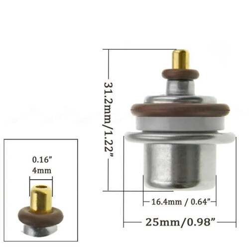 ZJ38-13-280 Ny Bränsletrycksregulator för  2 2011 2012 2013 2014 2