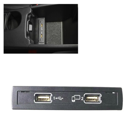 Car USB Hub Integrated  Interface Socket Connection Multimedia Box A1728201600 for - 2