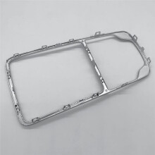Car Front Console Chrome Gear Shift Knob Frame Surround Trim 8V0864260A for A3 S3 RS3 2013-2020 8V0-864-260-B-3Q7