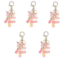 F Type Fashion Letter Key Crystal Epoxy Ladies Pendant