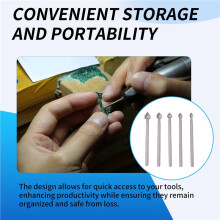 12Pc Cylinder Cone Shape Carving Burr Sets Jewelry Burr SetsShank Jewelry Making Stone Setting Burs for Lapidary 008-040