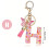 F Type Mode Rose Lettre Clé Cristal Époxy Dames Pendentif 5