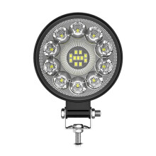 Bil LED Arbetsljus 3 Tum Rund LED Strålkastare Extraljus Offroad Modifieringsljus för Lastbil Traktor ATV UTV Båt