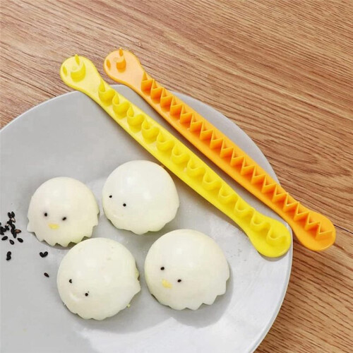 Fancy Cut Egg Cooker Home Boiled Egg for Egg Lace Cutter Mold Tool 1