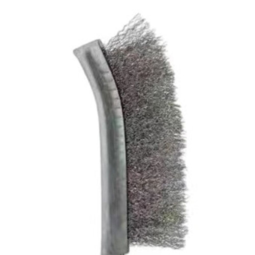 Wire Brushes Wire Scratch Brushes Grill Brush Rust Removal Stainless Steel Bristles Tool with Plastic Handle 2
