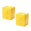 Sliced Cheese Container 2pcs Cheese Slice Holder Plastic Refrigerator Cheese Box 1