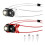 Light Rechargeable 2Pack,1000 Lumen Ultra-Light Bright LED Headlight with White Red Light,Waterproof Motion Sensor 1
