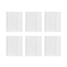 6 Pièces pour Aspirateur Robot L50/L60 Remplacement Filtre HEPA Pièces de Rechange Accessoires