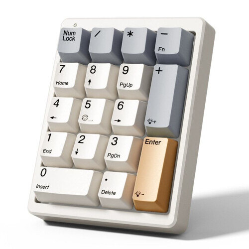17 Keys Type C Wired Number Pad Mechanical Numeric Keypad Numpad Gaming  Keyboard Programming Keypads Red Axis
