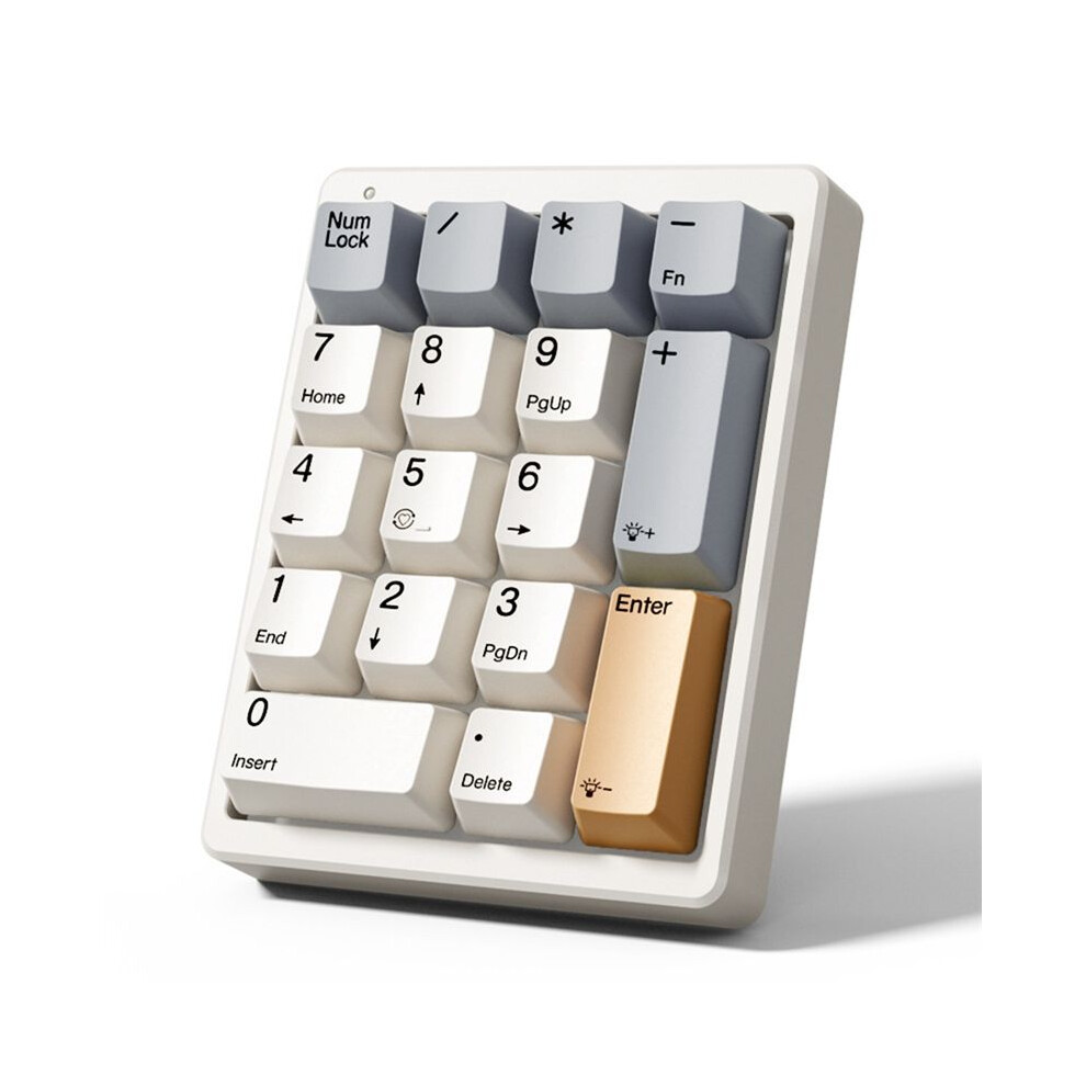17 Keys Type C Wi Number Pad Mechanical Numeric Keypad Numpad Gaming Keyboard Programming Keypads Axis Red 4713947292631