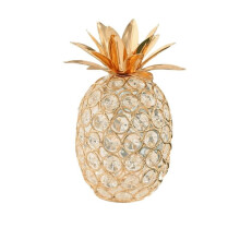 Crystal Fruit Ornaments Bling Rhinestone Shape Miniatures Snow Pear Crafts Home Decoration Photography Props B