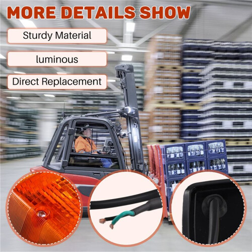 24V Turn Light Flash Lamp 0009741006 for  350 335 Series Forklift Accessories 1