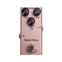-Effektpedal für E-Gitarre, E-Gitarrenpedal, Digitale Verzögerung für E-Gitarre