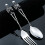 Halloween Fork Skeleton Skull Handle Tableware Vintage Dinner Table Flatware Set Christmas Gifts A 9