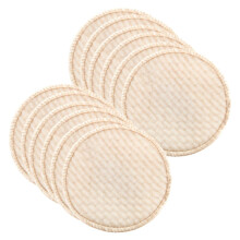 12PCS Reusable Nursing Pads for Breastfeeding Washable Cotton LeakProof Comfort Fit