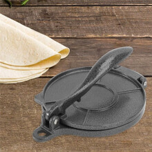 Tortilla Press 16cm DIY Manual Corn Tortillas Pressing Maker Cast Homemade Pancakes Kitchen Tools