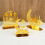 Ornamentos AcríLicos Ramadan Kareem Lanterna Estrela Lua Dourada DecoraçõEs Eid Mubarak C 4