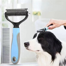 For Long Unkempt Hair Removal Comb Dog Brush Grooming Cat Fur Trimming Pad Remover Brush Beauty Tool S