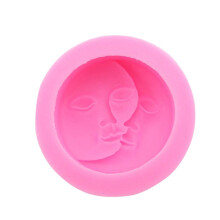 Molde de Silicona para Velas con Cara de y , Jabón Hecho A Mano, Joyería, Molde para Velas Artesanales, Suministros para Fabricación de Velas,