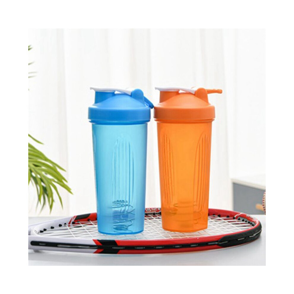 Shaker Cup Sports Portable Convenient Stirring Cup 600Ml Plastic Shakers Bottle Adults