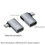 4K OTG Cable Adapter Power Supplied Micro-USB to USB with Angle Design. Suitable for Tablet, TV(Left) 8