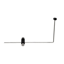 Portable Fly Tying Vise Tool Fly Vise Fishing Hook Rotary Fly Gears 360 Rotation Multiple Adjustments Black