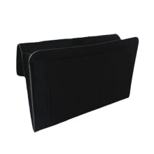 Filz-Nachttisch-Organizer, Rutschfeste Nachttischtasche, Bett, Sofa, Seitentasche, Hängende Couch-Aufbewahrung, Schwarz