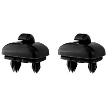 1 Pair Auto Black Sun Visor Buckle Hook Internal Bracket 8U0857562A 8E0857561 for A3 A4L A5 A6L Q5 Q3
