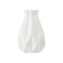 Vasos Imitação de Cerâmica Vaso de Flores Moderno Vaso de Flores Decoração para Casa Arranjo de Flores Sala de Estar Branco Leitoso