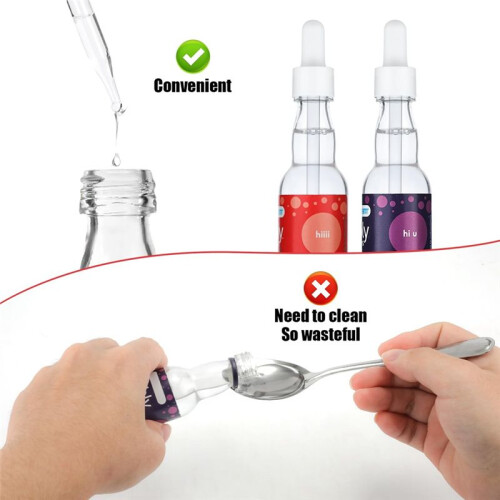 12 Pack Glass Dropper Compatible for  Flavors Bubly Drops for Soda Stream Accessories 1