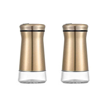 Salt Kitchen Shaker Seasoning Pepper Shakers Dispenser Utensils Container Bottles Stainless Steel Sugar Jar Jars