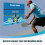Pickleball Training Practicing Wall Stickers Pickleball Dink Pad Practice Board Poster Rebounder Training Aid 4