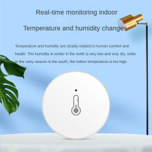 Tuya Home ZigBee Temperatuur- en Vochtigheidssensor Binnenthermometermonitor Werkt voor Alexa Life