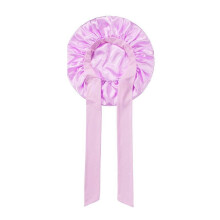 Cappello da Donna per la Notte, Cuffia per la Doccia, Cuffia per Capelli Alta Elastica, Copricapo, per la Cura Dei Capelli, Cuffia da Notte Viola