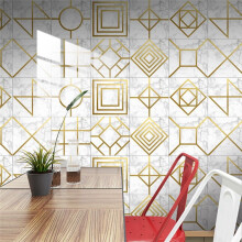 Marble Decorative Adhesive Tile Stickers for Bathroom and Kitchen Tile Stickers,Waterproof Self-Adhesive Decoration E S