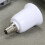 50PCS Lamp Bulb Socket Converter Easy Installation Convenient Simple and Hassle-Free Installation E14 to E27 Adapter 3