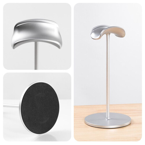 Supporto per Cuffie Elegante Supporto per Cuffie Antiscivolo per AirPods Max//per //// Ecc. Argento 2