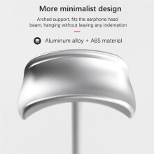 Hörlursställ Snygg Halkfri Headsethållare för AirPods Max////// Etc Silver