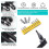 14 Piece Angle Screwdriver Set, 105 Angle Attachment for Cordless Screwdrivers, Angle Screwdriver , Drill Extension 3