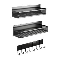 Magnetic Spice Rack for Refrigerator, Magnetic Refrigerator Organizer, Strong Magnetic Fridge Shelf, Storage Rack